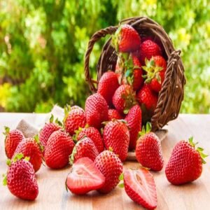 fresh strawberries